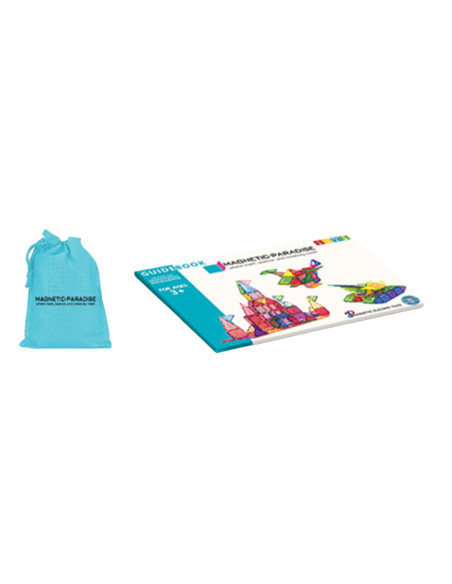 WOOPIE Magnetyczne Klocki Konstrukcyjne Montessori 3D