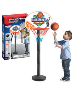 WOOPIE Zestaw Do Koszykówki Piłka Gra Zręcznościowa z 93cm