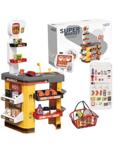 WOOPIE Interaktywny  Super Market dla Dzieci Akcesoria