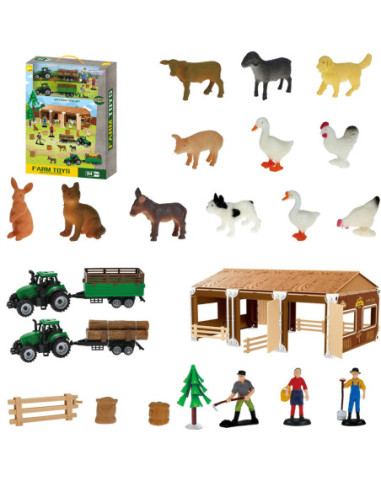 WOOPIE Zestaw Mały Farmer XL Figurki Gospodsrstwo