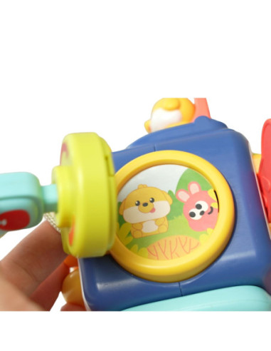 WOOPIE Pudełko Interaktywne Pingwin 6w1 Montessori