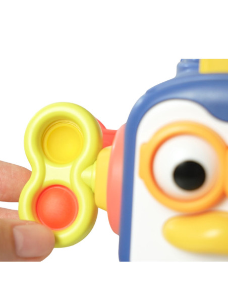 WOOPIE Pudełko Interaktywne Pingwin 6w1 Montessori