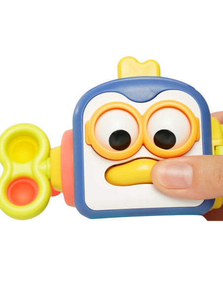 WOOPIE Pudełko Interaktywne Pingwin 6w1 Montessori