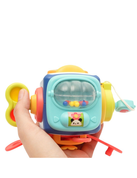 WOOPIE Pudełko Interaktywne Pingwin 6w1 Montessori