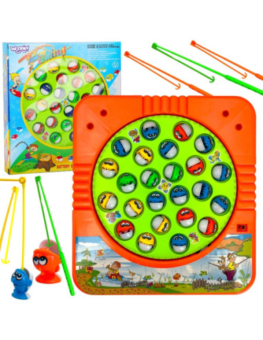 WOOPIE Łowienie Ryb Wędkowanie Gra Zręcznościowa 4 os.