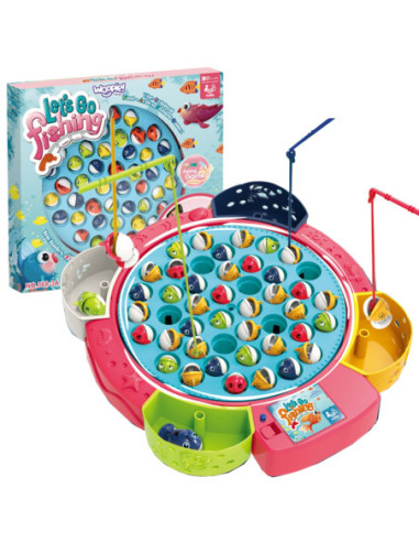 WOOPIE Łowienie Ryb Wędkowanie Gra Zręcznościowa 4 os.