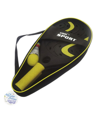 WOOPIE Rakieta z Piłką Piankową i Lotką- Zestaw Plażowo Ogrodowy