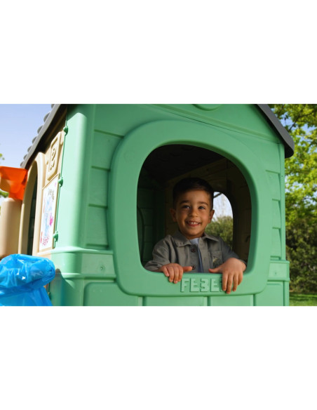 FEBER Domek ogrodowy Recycle Eco Segregacja Odpadów Zielona Energia