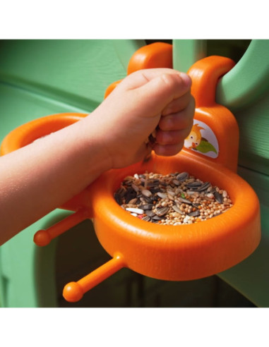 FEBER Domek ogrodowy Recycle Eco Segregacja Odpadów Zielona Energia