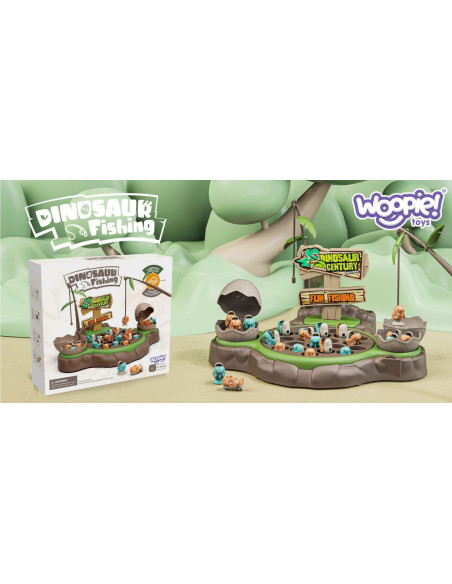 WOOPIE Gra Łowienie Dinozaurów Rybek