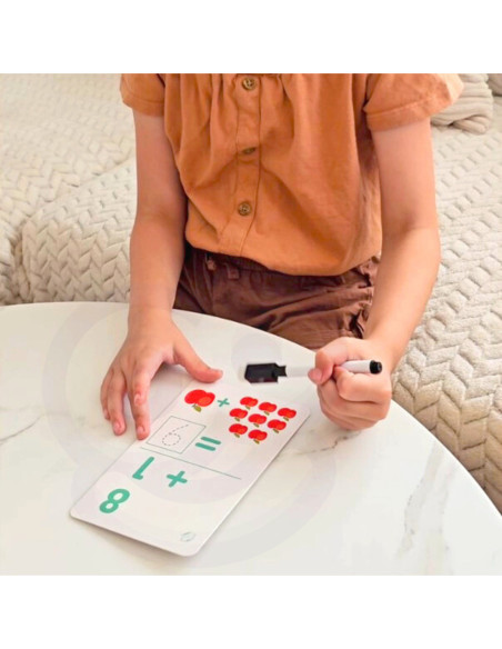 WOOPIE Karty Edukacyjne Fiszki Do Nauki Liczenia