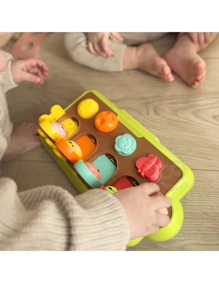 WOOPIE BABY Zabawka Edukacyjna Wyskakujące Zwierzątka Szczęśliwa Farma POP-UP