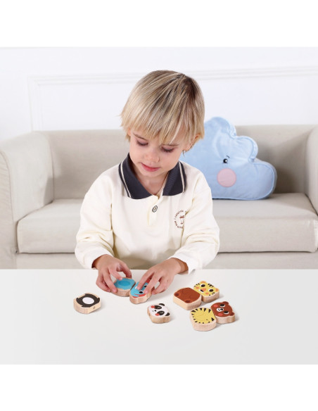 TOOKY TOY Box Pudełko XXL Montessori Edukacyjne 7w1 Sensoryczne 19-21 Mies.