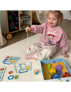 TOOKY TOY Gra Łowienie Rybek Gra Zręcznościowa 2