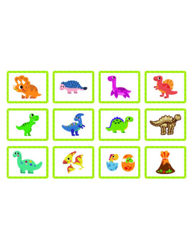 TOOKY TOY Układanka Magnetyczna Dinozaury Puzzle
