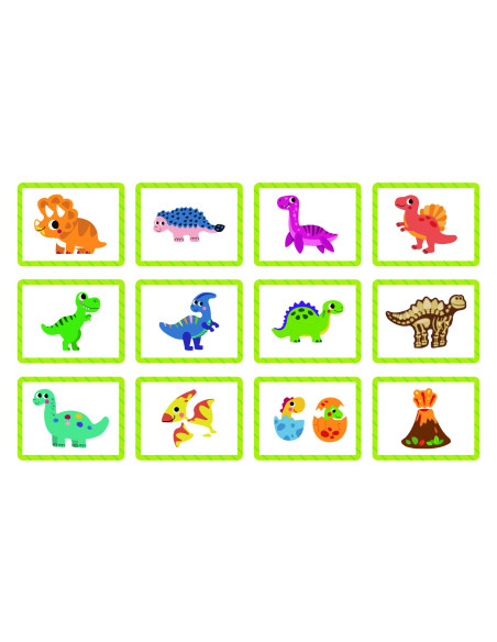TOOKY TOY Układanka Magnetyczna Dinozaury Puzzle