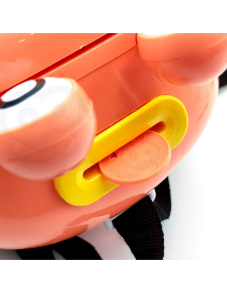 WOOPIE Elektroniczna Skarbonka Krab Plecak na Hasło Pomarańczowy
