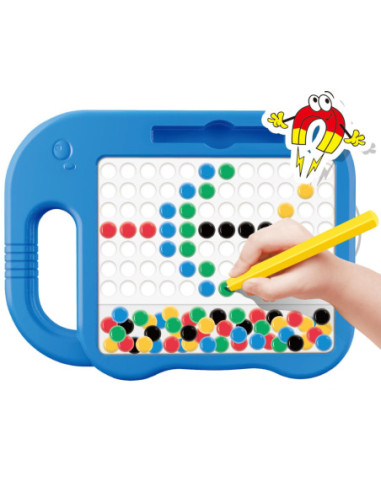 WOOPIE Tablica Magnetyczna dla Dzieci Montessori MagPad Słonik- Zestaw 6 szt.