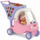 Wózek na zakupy dla dzieci Little Tikes różowy