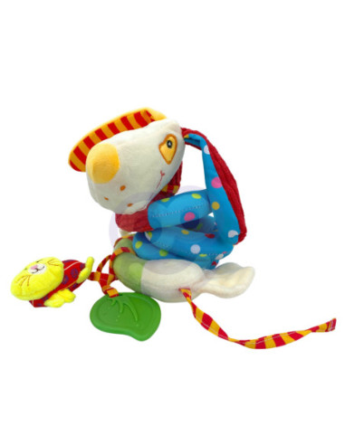 WOOPIE BABY Miękka Zawieszka na Łóżeczko Spirala Edukacyjna Piesek