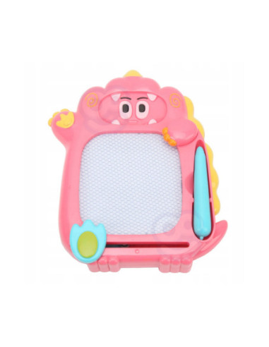 WOOPIE Znikopis Tablica Magnetyczna 2w1 Gra zręcznościowa Pinball Flipper Różowa