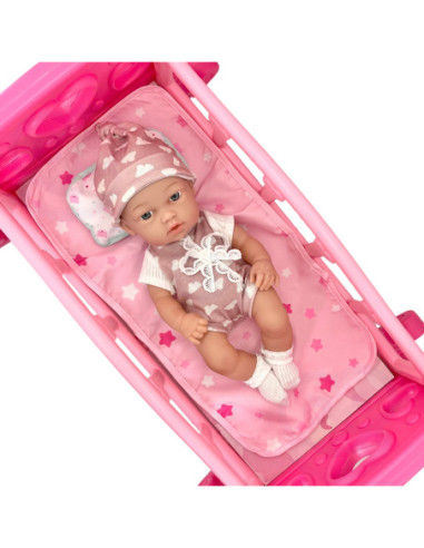 WOOPIE ROYAL Lalka Bobas w Ubranku MOJA SZCĘŚLIWA LALKA 36 cm