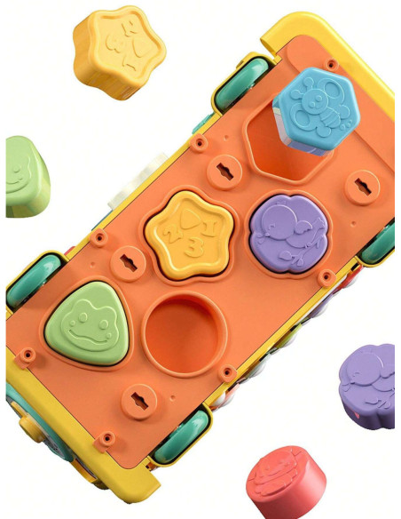 WOOPIE BABY Interaktywny Autobus Edukacyjny Młoteczek Cymbałki +18 m