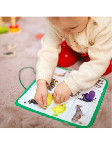 TOOKY TOY Box Pudełko XXL Montessori Edukacyjne 7w1 Sensoryczne 25-30 Mies.