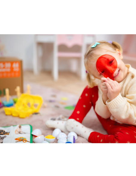 TOOKY TOY Box Pudełko XXL Montessori Edukacyjne 7w1 Sensoryczne 25-30 Mies.