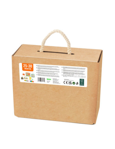 TOOKY TOY Box Pudełko XXL Montessori Edukacyjne 7w1 Sensoryczne 25-30 Mies.