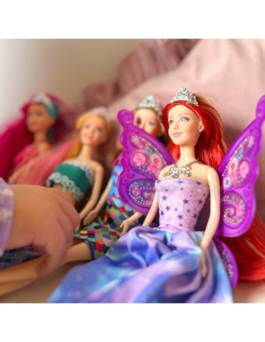 WOOPIE ROYAL Zestaw 4 Magicznych Księżniczek - Box Lalek 4w1 z Akcesoriami