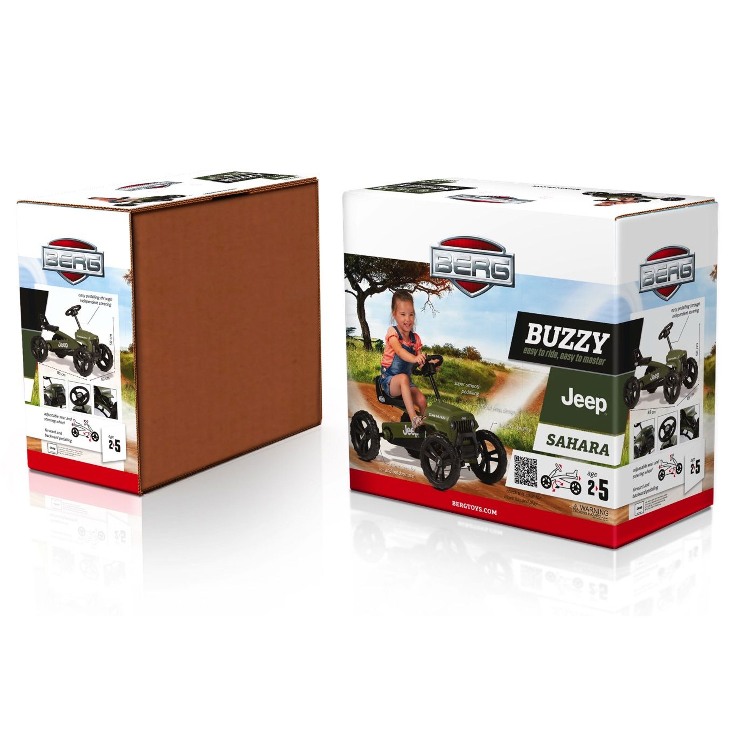 Gokart buzzy jeep sahara ciche koła do 30 kg