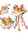 WOOPIE BABY Zabawka Sensoryczna Montessori Gryzak Grzechotka Wielofunkcyjny UFO