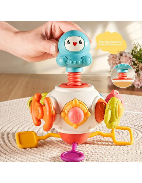 WOOPIE BABY Kostka Sześciościan Montessori Sensoryczna 8w1