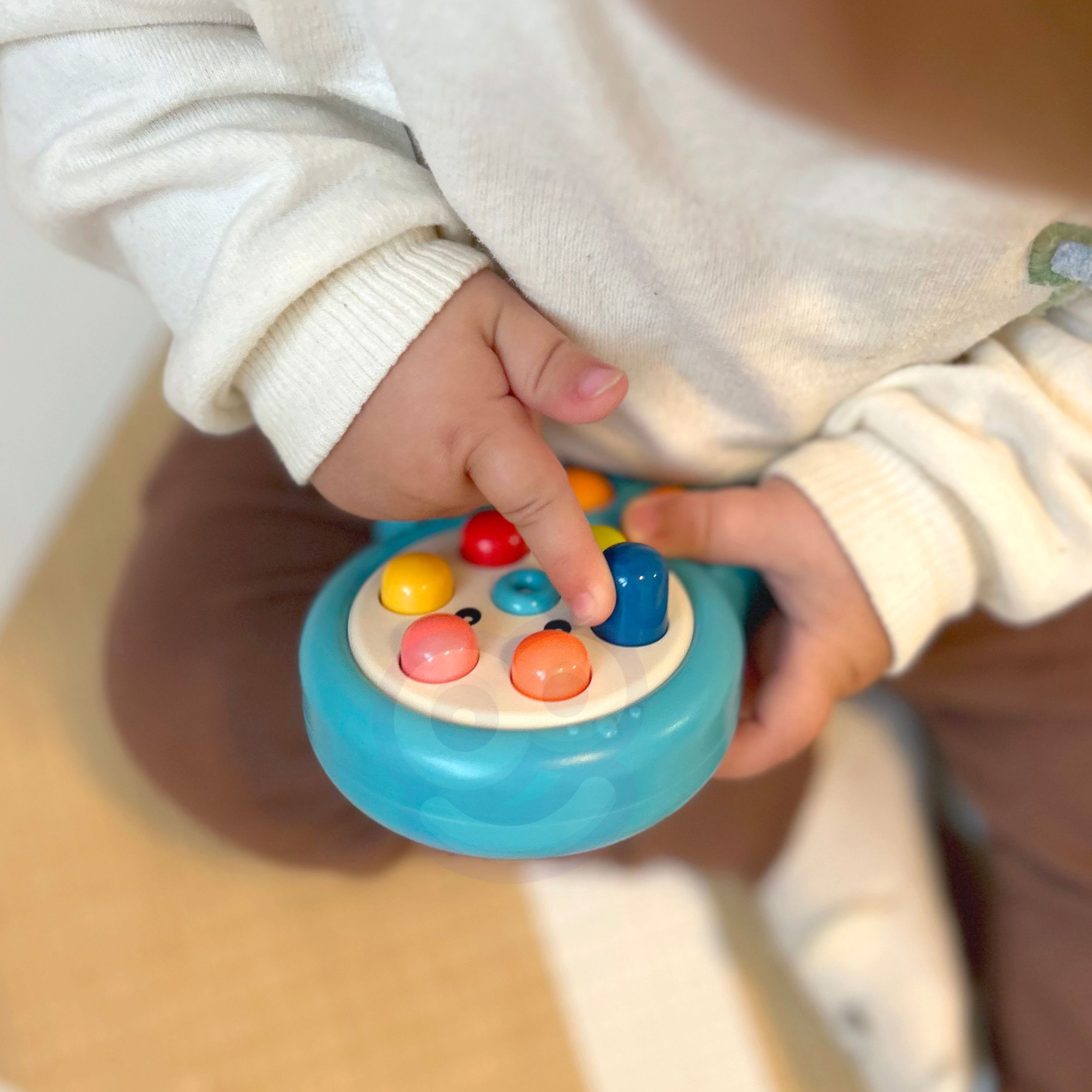 Gra zręcznościowa wbijanka kreta sznurek ośmiornica zielony 2w1 - 8 z 11