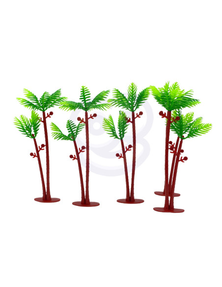 WOOPIE Zestaw Figurki Dinozaury 9szt. + Mata + Kuferek