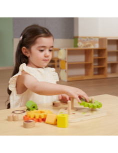 Viga Drewniany Sorter Koła Zębate "Kształty i Mechanizmy" 2