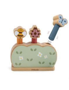 VIGA PolarB Drewniane Skaczące Zwierzątka Wyskokowy Ogród 2