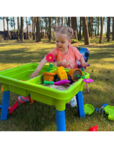 WOOPIE Stolik Wodny 2w1 Piaskownica 13 Akc. 2