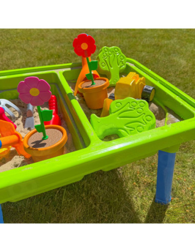 WOOPIE Stolik Wodny 2w1 Piaskownica 13 Akc.