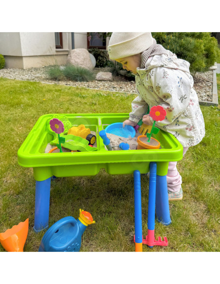 WOOPIE Stolik Wodny 2w1 Piaskownica 13 Akc.