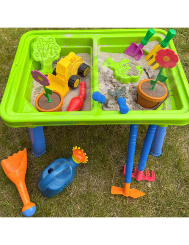 WOOPIE Stolik Wodny 2w1 Piaskownica 13 Akc.