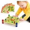 Viga Toys Wooden Montessori Educational Game Track and Trace