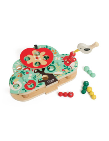 CLASSIC WORLD Magnetyczna Gra Zręcznościowa Złap Robaczka 16 el.