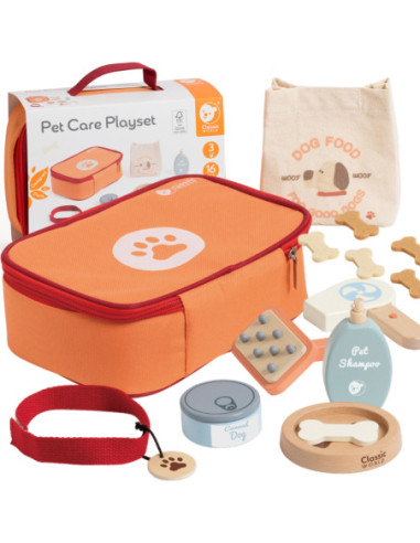 CLASSIC WORLD Przenośny Zestaw Pielęgnacyjny dla Pieska