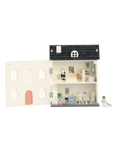 CLASSIC WORLD Drewniany Domek dla Lalek Vintage