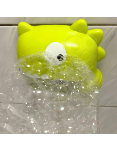 WOOPIE Zabawka do Kąpieli Dinozaur do Robienia Piany Pomarańczowy