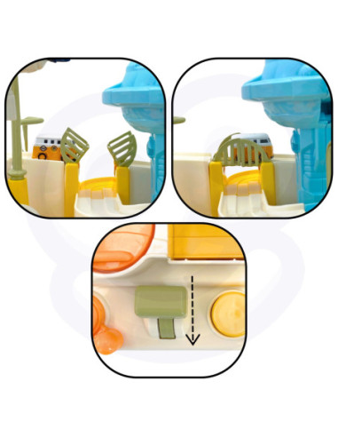 WOOPIE  Interaktywny Tor Samochodowy "Kosmiczna Przygoda"