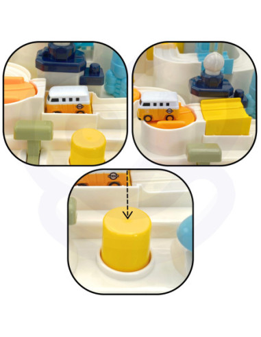 WOOPIE  Interaktywny Tor Samochodowy "Kosmiczna Przygoda"