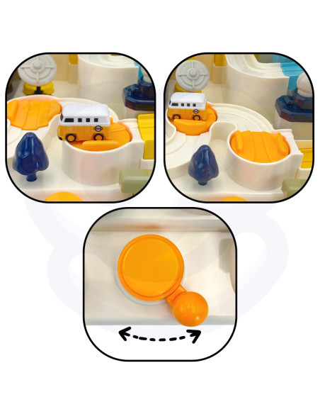 WOOPIE  Interaktywny Tor Samochodowy "Kosmiczna Przygoda"